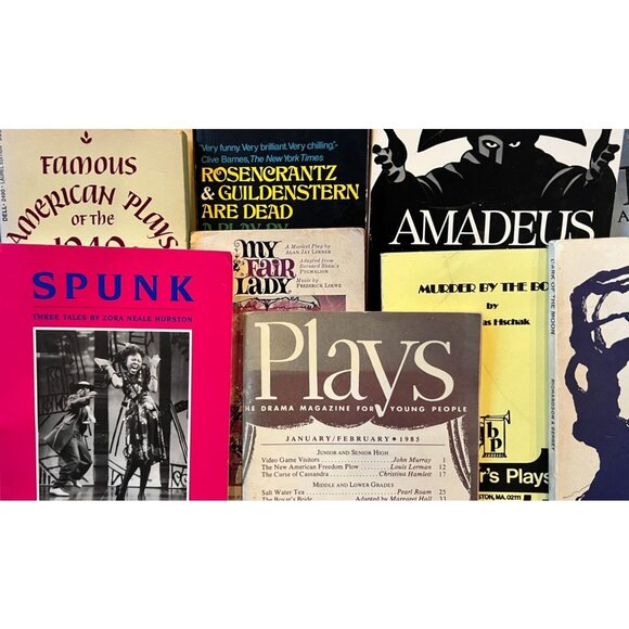 23 Vintage Classic Play Scripts & Anthologies, Hardcovers, Softcovers, Complete - Picture 7 of 9